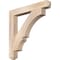 Ekena Millwork Balboa Craftsman Smooth Bracket, Douglas Fir, 3 1/2"W x 28"D x 28"H BKT04X28X28BOA04SDF - alternate 1